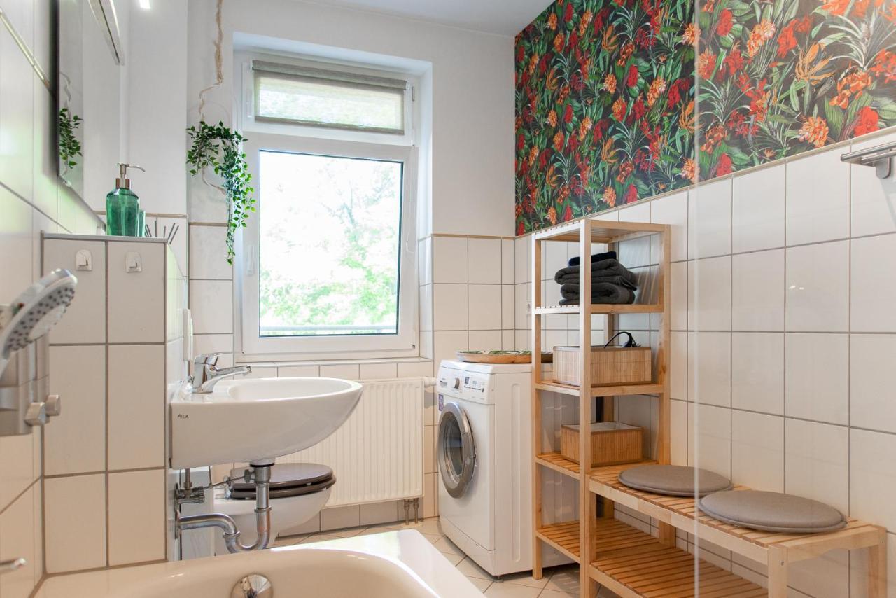 Stilvolles Apartment - Balkon, Netflix, Nespresso, Zentral, Messe Chemnitz Eksteriør billede