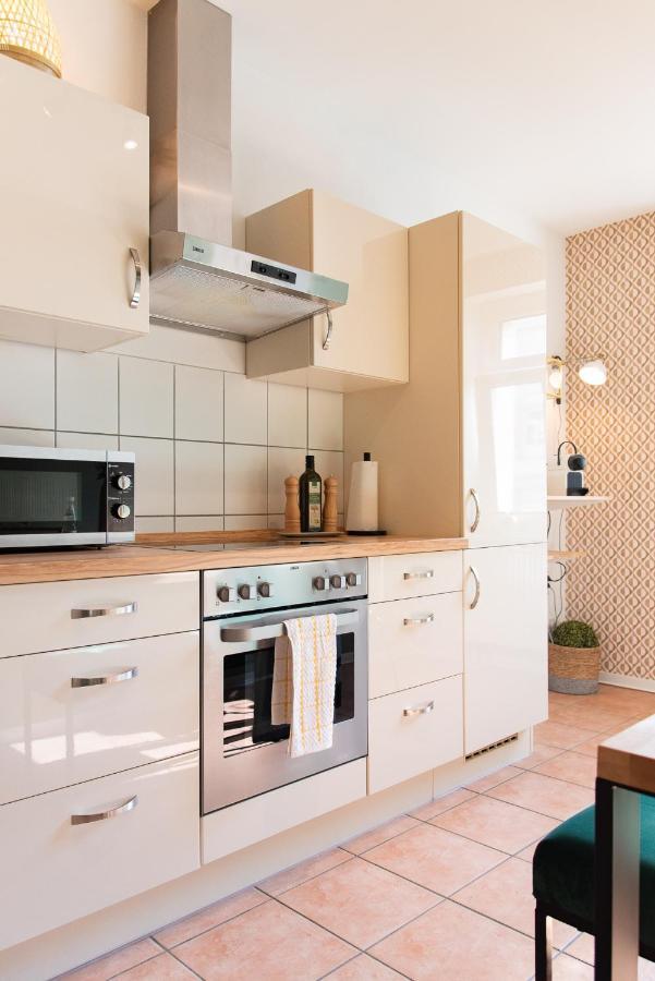 Stilvolles Apartment - Balkon, Netflix, Nespresso, Zentral, Messe Chemnitz Eksteriør billede