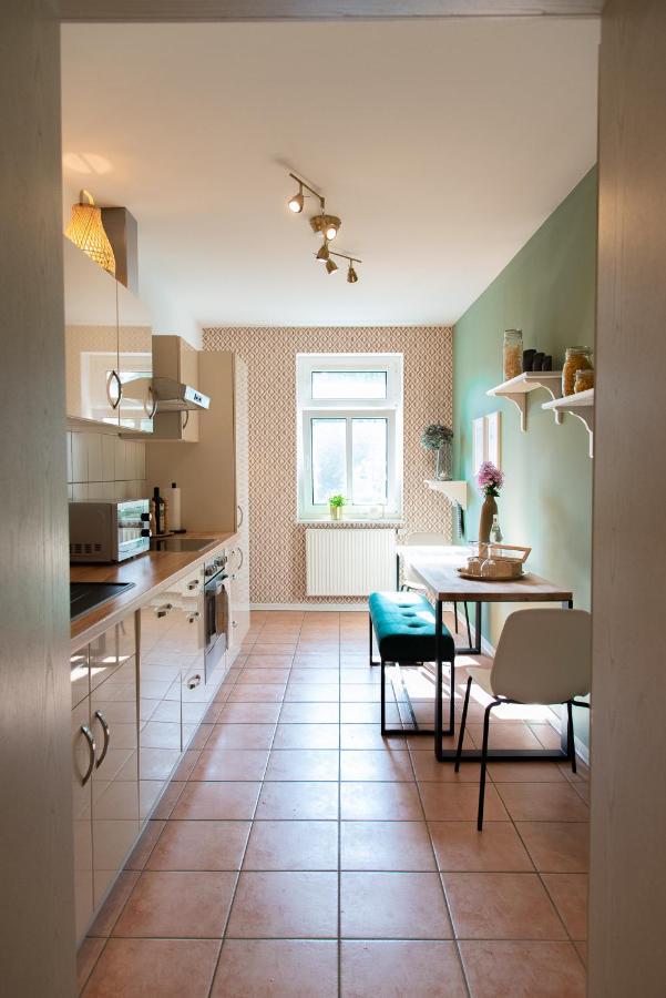 Stilvolles Apartment - Balkon, Netflix, Nespresso, Zentral, Messe Chemnitz Eksteriør billede