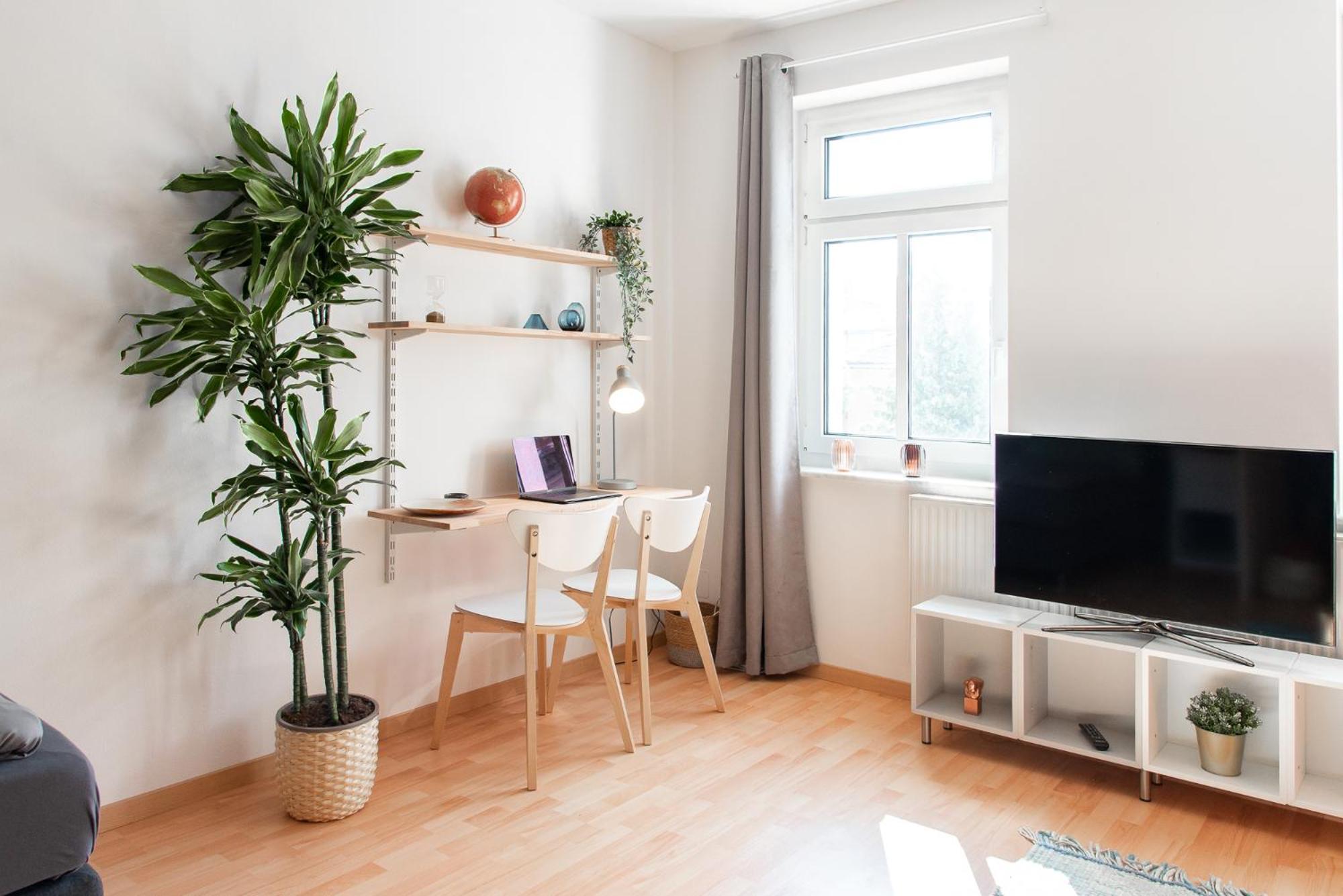Stilvolles Apartment - Balkon, Netflix, Nespresso, Zentral, Messe Chemnitz Eksteriør billede