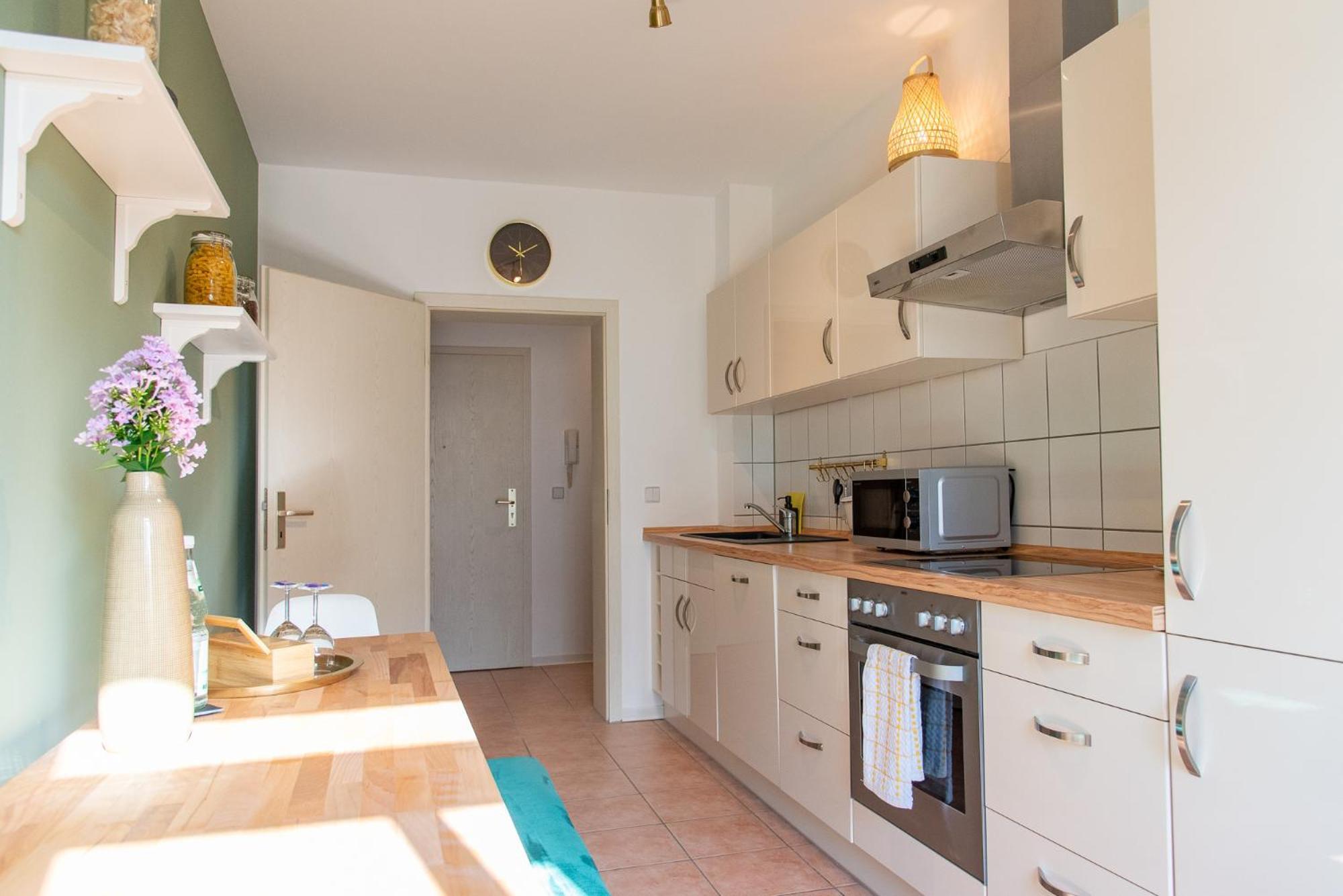 Stilvolles Apartment - Balkon, Netflix, Nespresso, Zentral, Messe Chemnitz Eksteriør billede